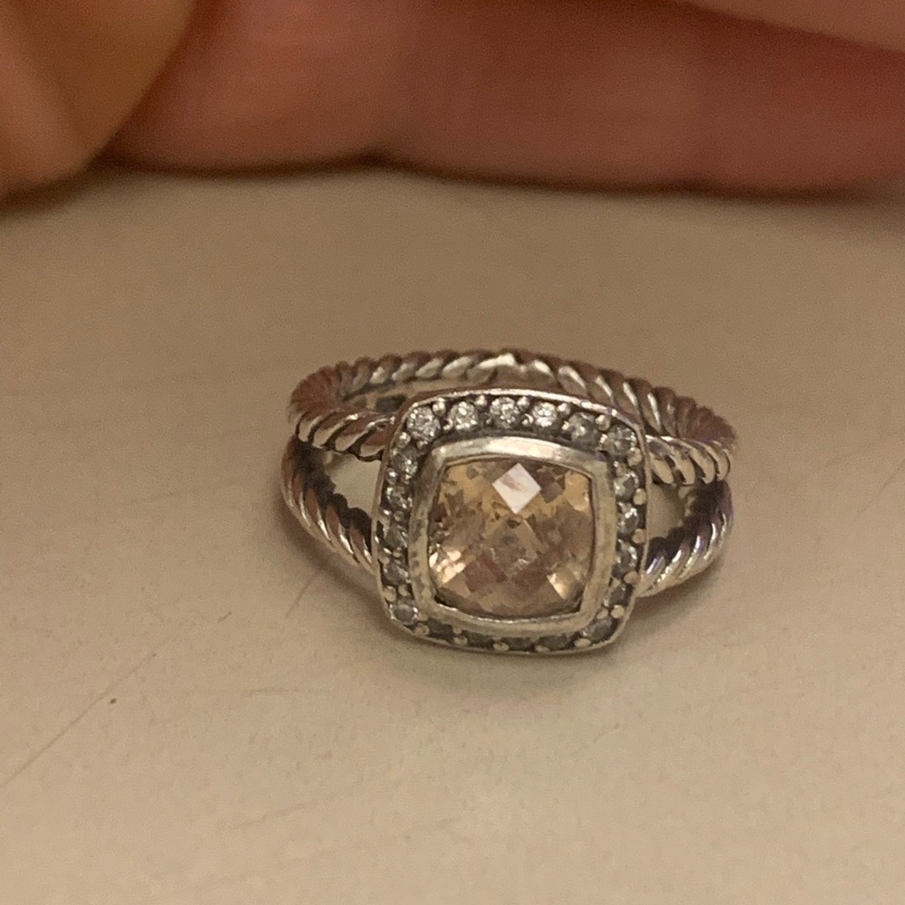 david yurman morganite ring size 6